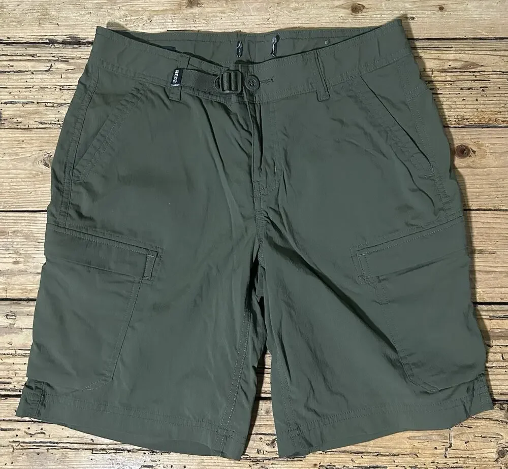 REI Women’s Size 6 Olive Green Relaxed Fit Cargo Shorts NWOT